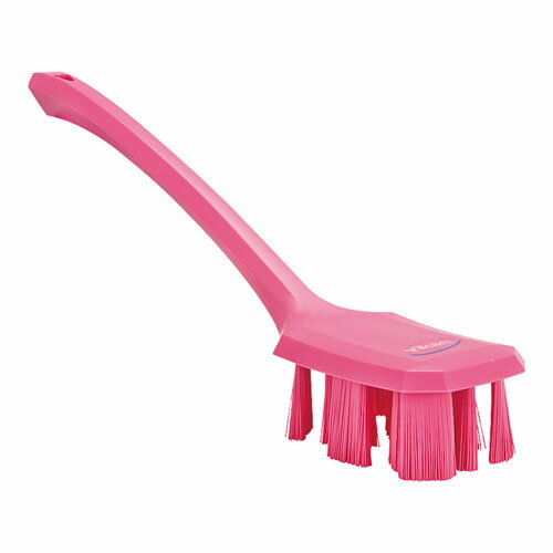 ヴァイカン USTロングハンドルブラシ 4196 ピンク