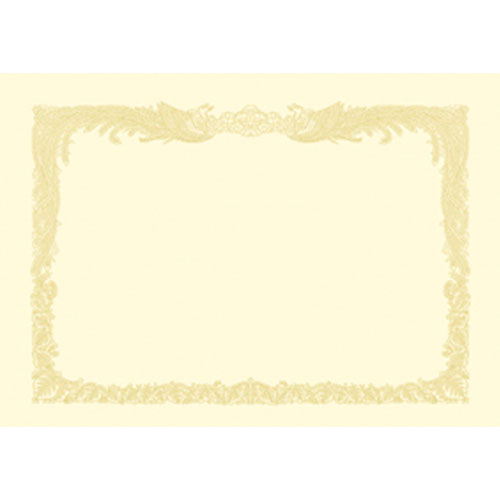 ササガワ OA賞状用紙 100枚入 A3縦書 クリーム 10-1187