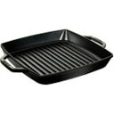 【送料無料】ストウブ staub ピュアグリル スクエア 28cm ブラック 40511-683 日本正規品業務用