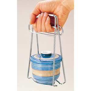 EBM 18-8 土鍋ホルダー 小 茶碗蒸しつかみ兼用 全長200