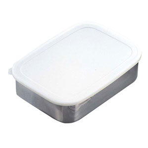 18-8 キッチンバット 密閉蓋付 中 265×195×70