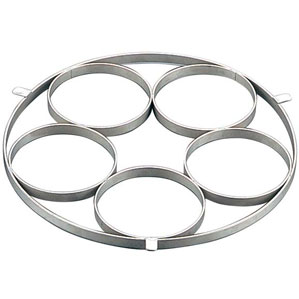 EBM 18-8 ゆで麺鍋用リング Bタイプ φ135×5穴