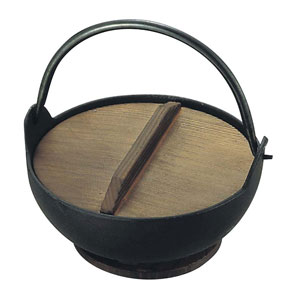 中部コーポレーション トキワ 鉄 やまが鍋 413 24cm 黒塗り