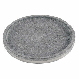 長水 遠赤 石焼ステーキ&ピザプレート 補強リング付 22cm