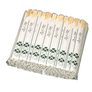 割箸 花柄仕入 元禄 100膳入