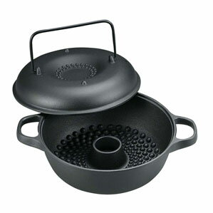 及源鋳造 盛栄堂 みよちゃんちの焼芋鍋 CA-36 焼き芋 焼芋鍋 調理器具 キッチン用品 取っ手付のサムネイル