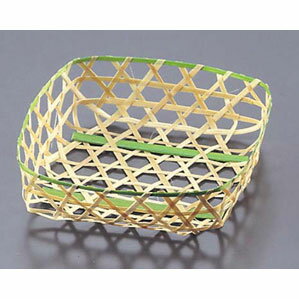 萬洋 六ツ目角 珍味入れ 緑 18-602A