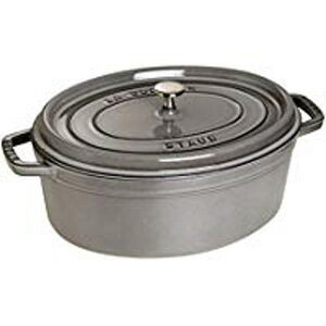 【送料無料】ストウブ staub ピコ ココット オーバル 37cm グレー40509-369 日本正規品業務用