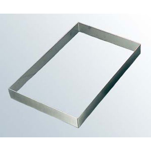 EBM 18-8 角型 ケーキリング 570×370×H60