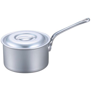 EBM アルミ プロシェフ 電磁 深型片手鍋 目盛付 21cm