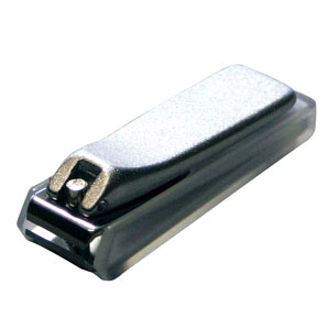 爪切り カバー付 オールクローム 122CC