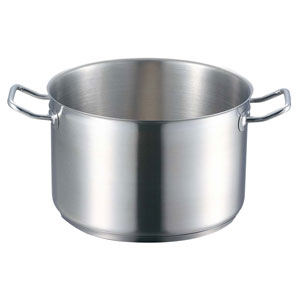 EBM 18-8 プロシェフ IH 半寸胴鍋 34cm 蓋無