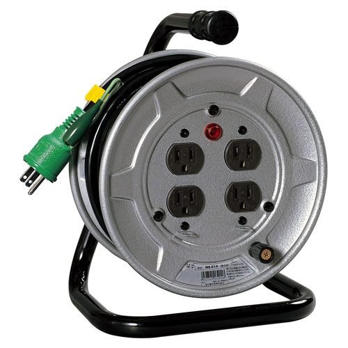 日動工業 100V屋内型ドラム 10m NS-E14