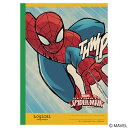 スイングロジカルノート B5 スパイダーマン イエロー A罫 7mm 30枚 ノS-128A-Y ナカバヤシ アメコミ Marvel マーベル