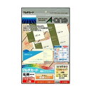 エーワン マルチカード 両面クリアエッジタイプ アイボリー 標準厚み A4判 フチまで印刷10面 名刺サイズ 51691