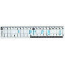 クツワ ハイライン サイズカッター定規 19cm KB015
