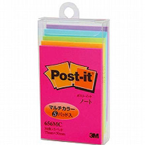 3M スリーエム ポストイット ふせん マルチカラー 656MC
