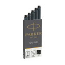 パーカー クインクカートリッジインク 5本入 ブラック 1950382