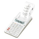 カシオ CASIO プリンター電卓 ホワイト HR-8RC-WE(2)