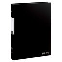 日本ノート フォブコープバインダー B5 26穴 黒 LN41K