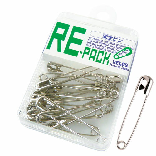 ベロス 安全ピン 特大 シルバー 14本入 RSC-04