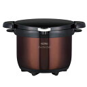 THERMOS サーモス 真空保温調理器 シャトルシェフ KBG-3000 クリアブラウン CBW