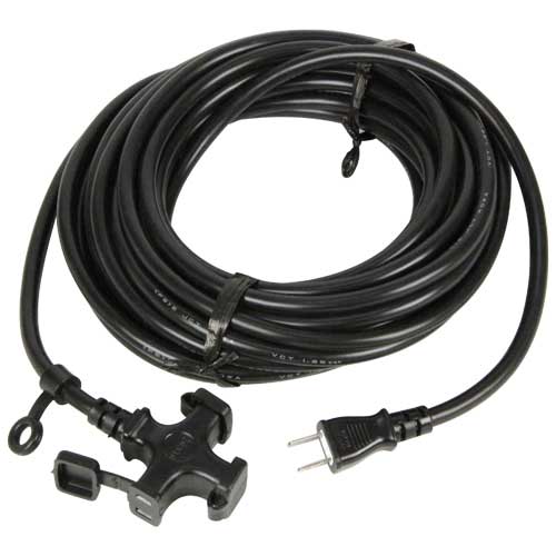 KOWA ソフト延長コード3口20M KM10-20 クロ