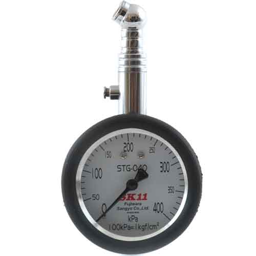 SK11 タイヤゲージ400Kアナログ STG-040