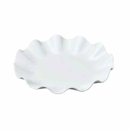 ニューホワイト ウェーブ丸盛皿 40cm