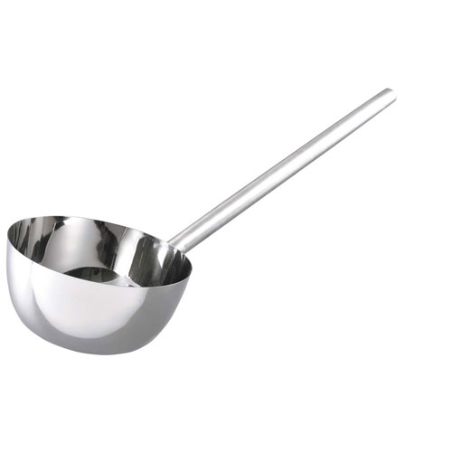 神子島製作所 18-8 長柄付ひしゃく三角グリップ 15cm（1.15L）柄長50cm