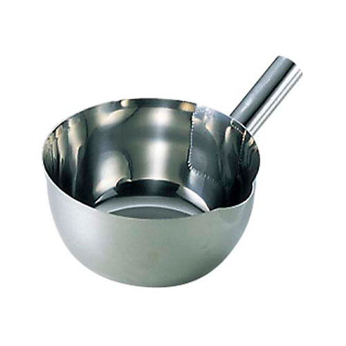 神子島製作所 18-8 口付ひしゃく 24cm