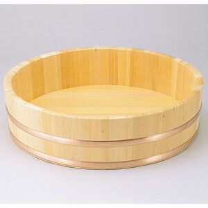 ヤマコー 椹・大半切 銅タガ・底竹補強付 約3升 04221