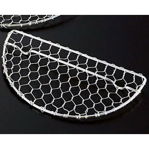 ヤマコー とんかつ用金網 半月 小 21385