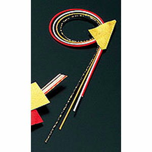 ヤマコー 水引飾り 両面テープ付 長 100ケ入 23313