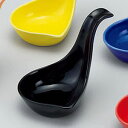 ヤマコー レンゲ型珍味入 黒 26468