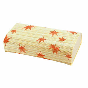 【レビューで1000円OFF】ヤマコー 新すだれ弁当 紅葉柄 大 38540