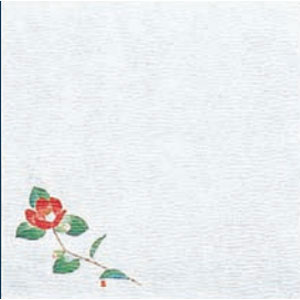 ヤマコー 5寸グルメ敷紙 椿 100枚 64774