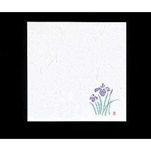 ヤマコー 4寸雲竜敷紙 あやめ 100枚 64823