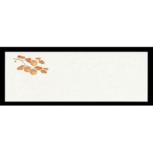 ヤマコー お料理四季紙 柿 100枚 64994