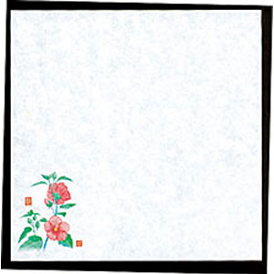 ヤマコー 四季耐油天紙 小 芙蓉 100枚 65481