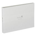 ナカバヤシ ハルマー ポケットアルバム 溶着式 2L判・1段ポケット台紙 ホワイト A-HR2LP-301-W
