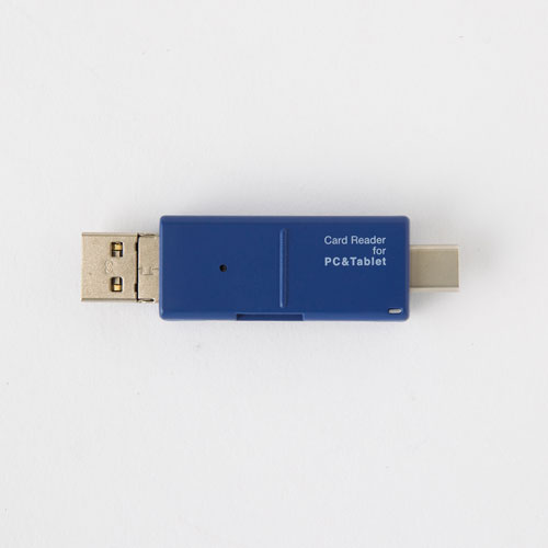 iJoV Digio2 USB-C&MicroB&A SDJ[h[_[ u[ CRW-TCMSD72BL