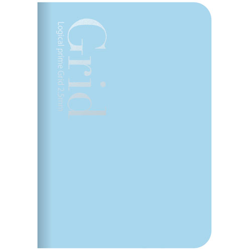 ロジカルプライムノート B6グリッド2.5 NB601-6 ナカバヤシ 書きやすい プライム用紙 折り返して使える