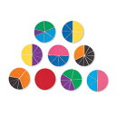 Learning Resources Rainbow Fraction（R） Circles 分数学習 レインボウ 円 LER 0617