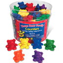 【送料無料】Learning Resources Three Bear Family（R） Rainbow Counters カラフルカウンター くまの家族 LER 0744