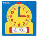 Learning Resources Write & Wipe Demonstration Clock 書いて消せる学習時計 デモ用 LER 0573