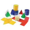 【送料無料】Learning Resources Folding Geometric Shapes（TM） 透明立体図形 折りたたみ展開図 LER 0921