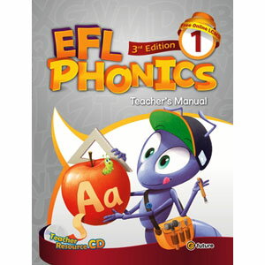 【送料無料】e-future EFL Phonics 3rd Edition: Teacher's Manual 1 with Resource CD