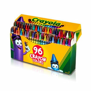 Crayola クレヨラ Crayons 96 クレヨン 96色 シャープナー付き 520096