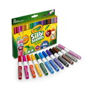 Crayola クレヨラ Silly Scents Washable Chisel Tip Markers 12 シリーセンツ 水でおとせる ビッグマーカー 12色 588199